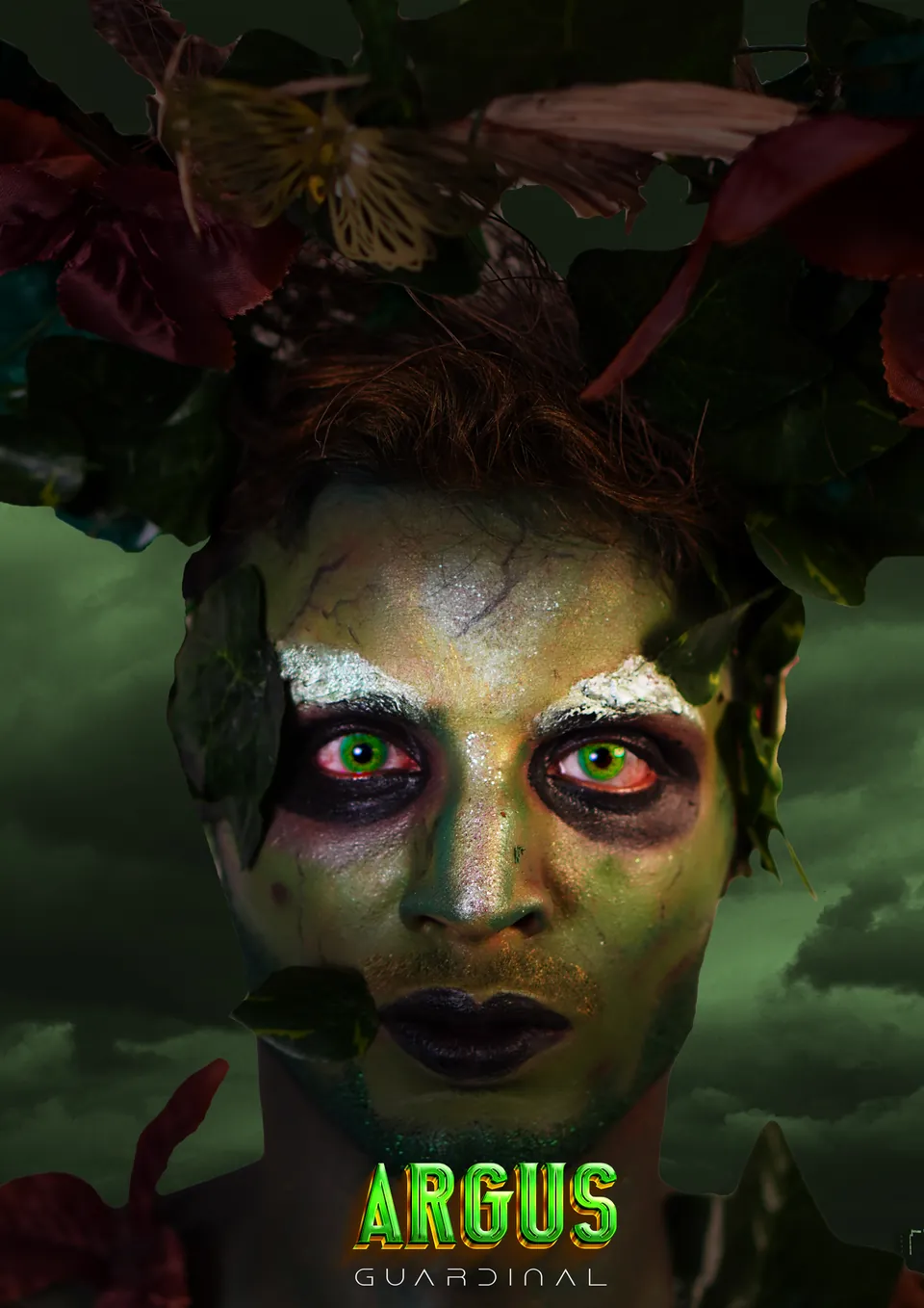 Argus Guardinal — Character concept — close-up film poster
