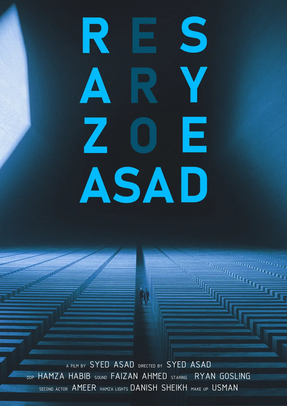 Concept Poster — Typographic design study film poster