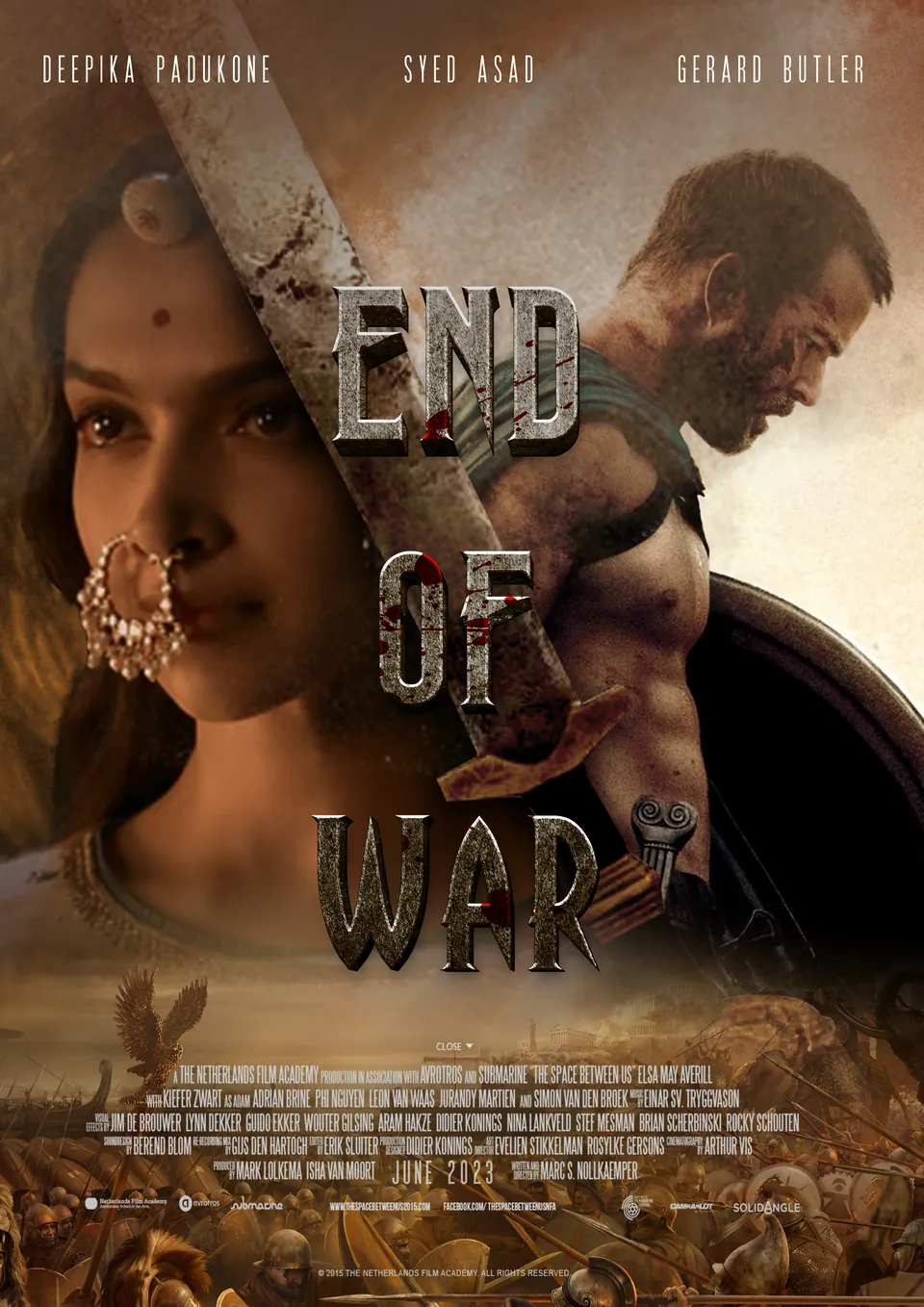 End of War — Concept poster II film poster