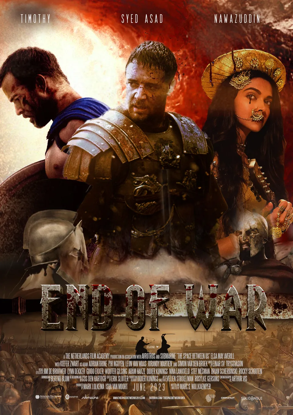 End of War — Concept poster film poster
