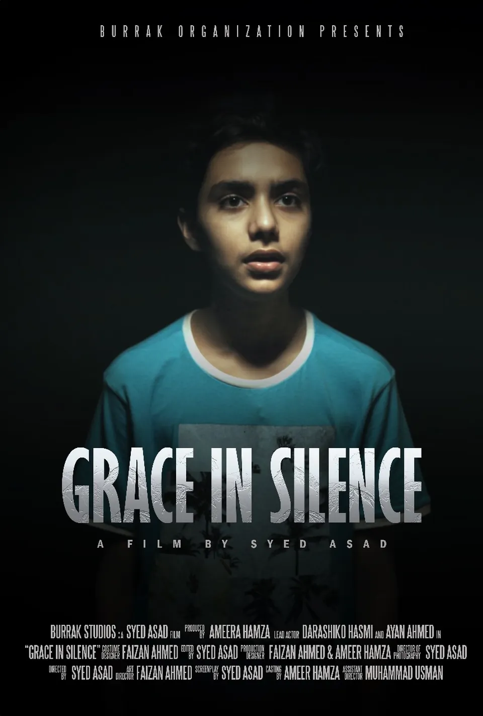 Grace in Silence — Burrak Organization — poster II film poster