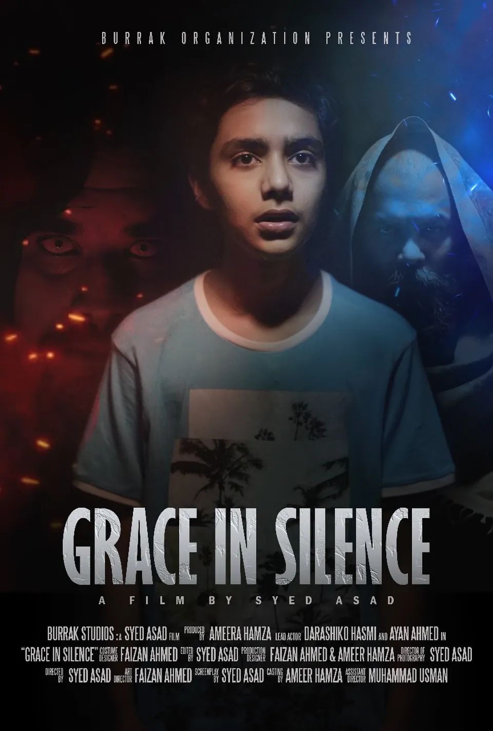 Grace in Silence — Burrak Organization — main poster film poster