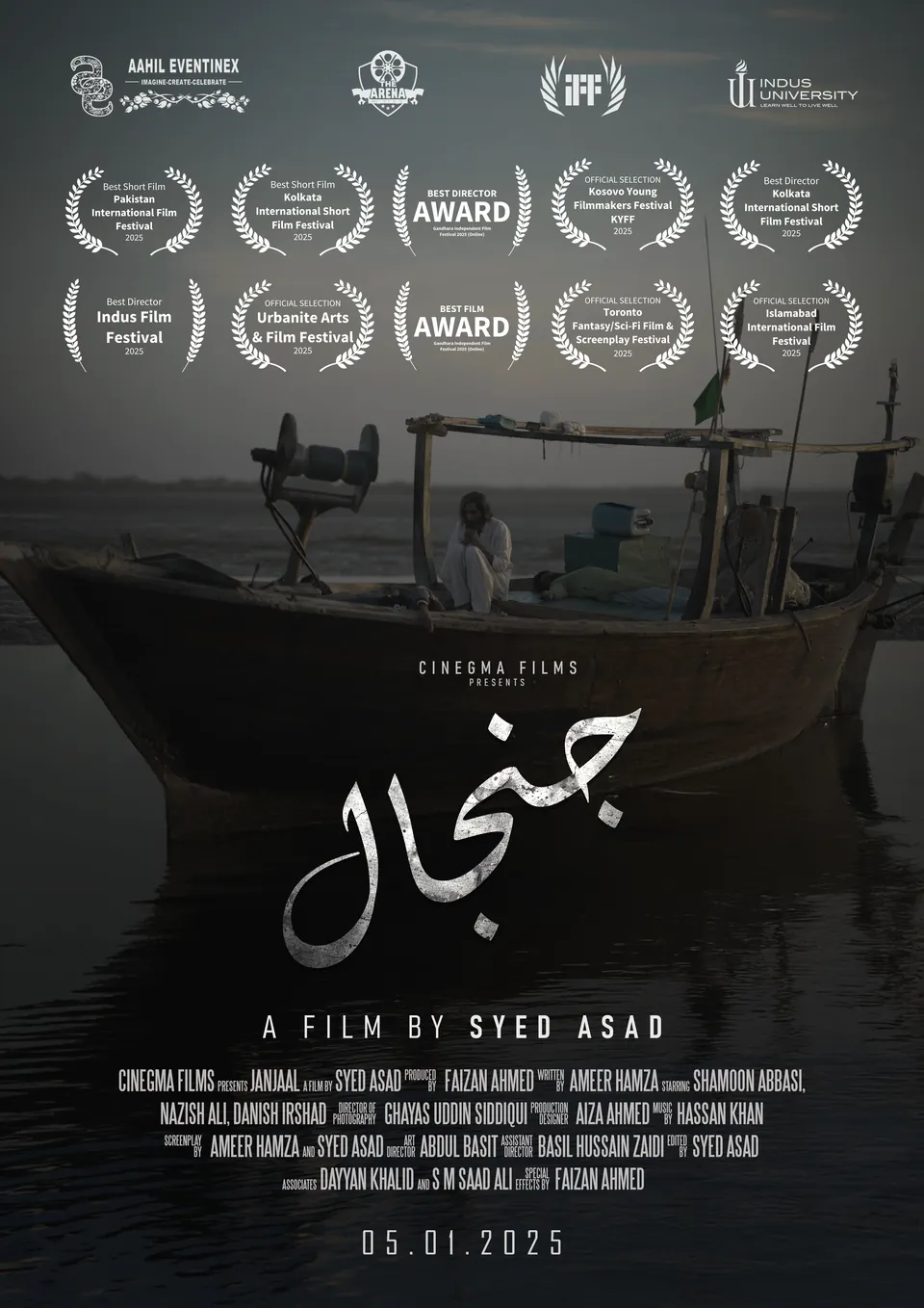 Janjaal (Tussle) — Official poster with awards & selections film poster