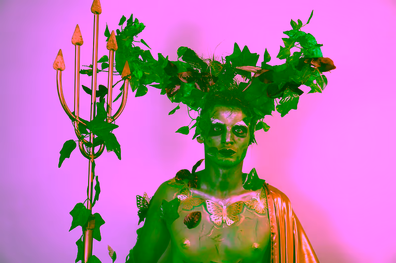 Argus Guardinal makeup and costume shoot