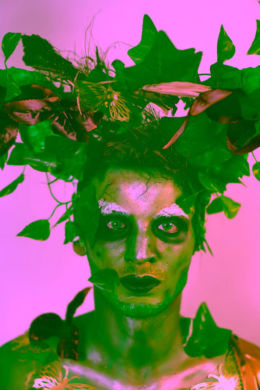Argus Guardinal makeup and costume shoot
