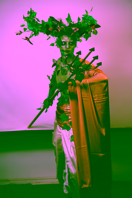 Argus Guardinal makeup and costume shoot