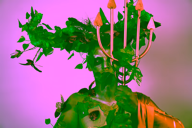 Argus Guardinal makeup and costume shoot